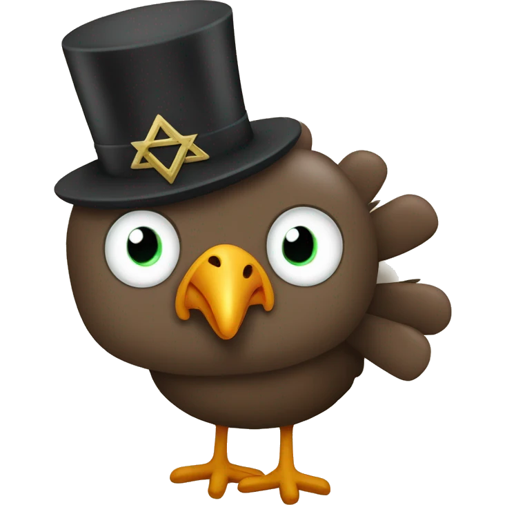 Jewish turkey emoji
