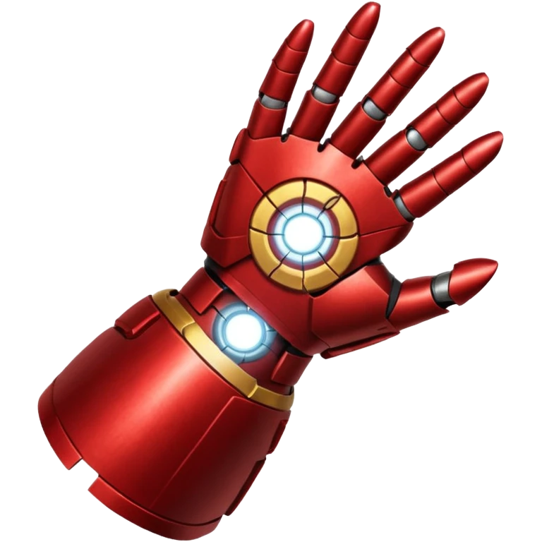 gant de iron man claquement des doigt emoji
