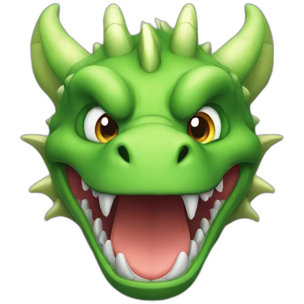 A gamer dragon emoji