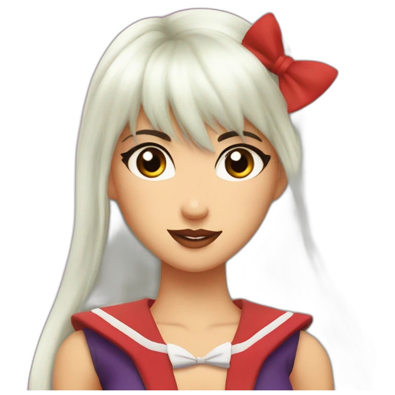 Stella from Winx Club as Sailor Mars emoji
