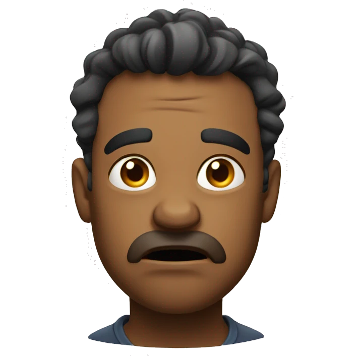 frustrated emoji