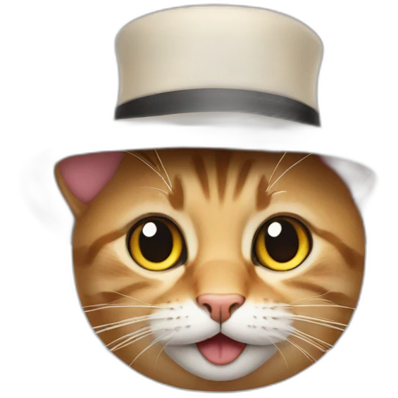 cat in hat emoji