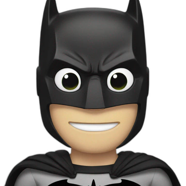 Thumbs up emo batman emoji