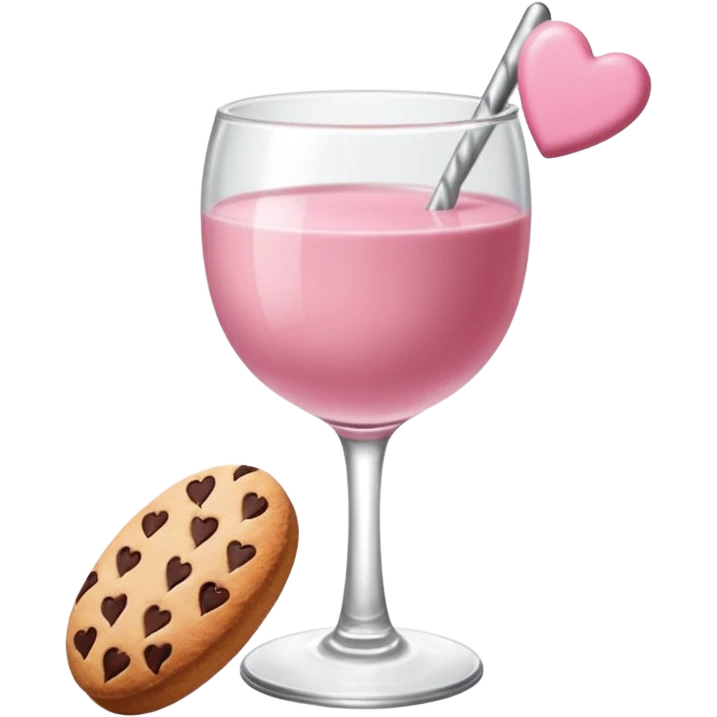 Natale rosa, biscotti estetico  emoji