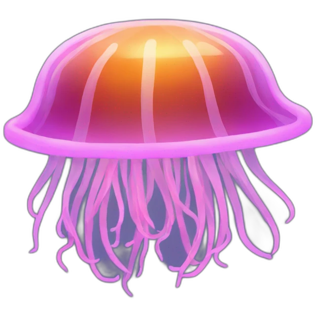 Jellyfish hat emoji