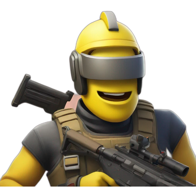Macron sur Fortnite emoji