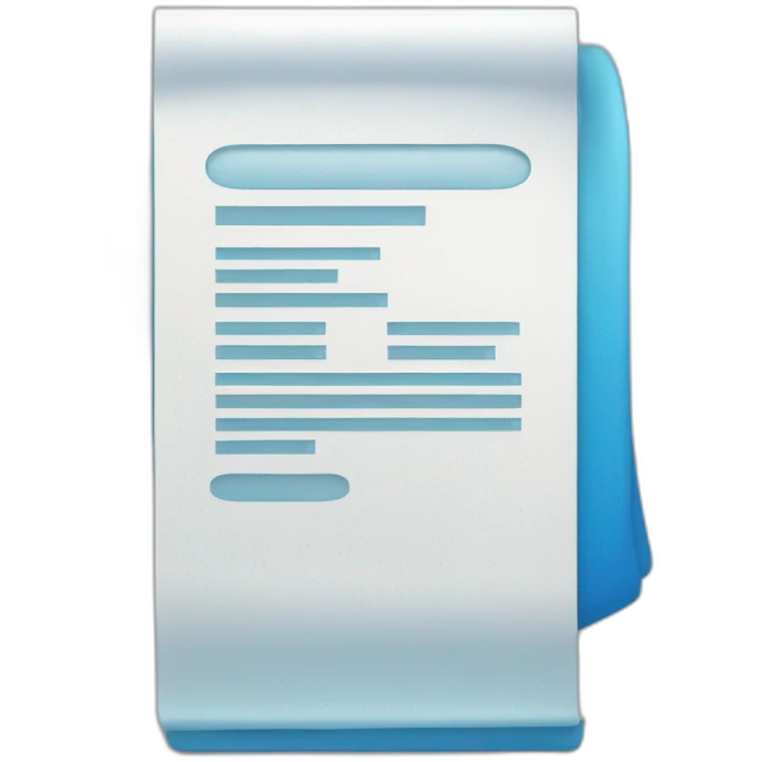 escrow payment application blue color emoji