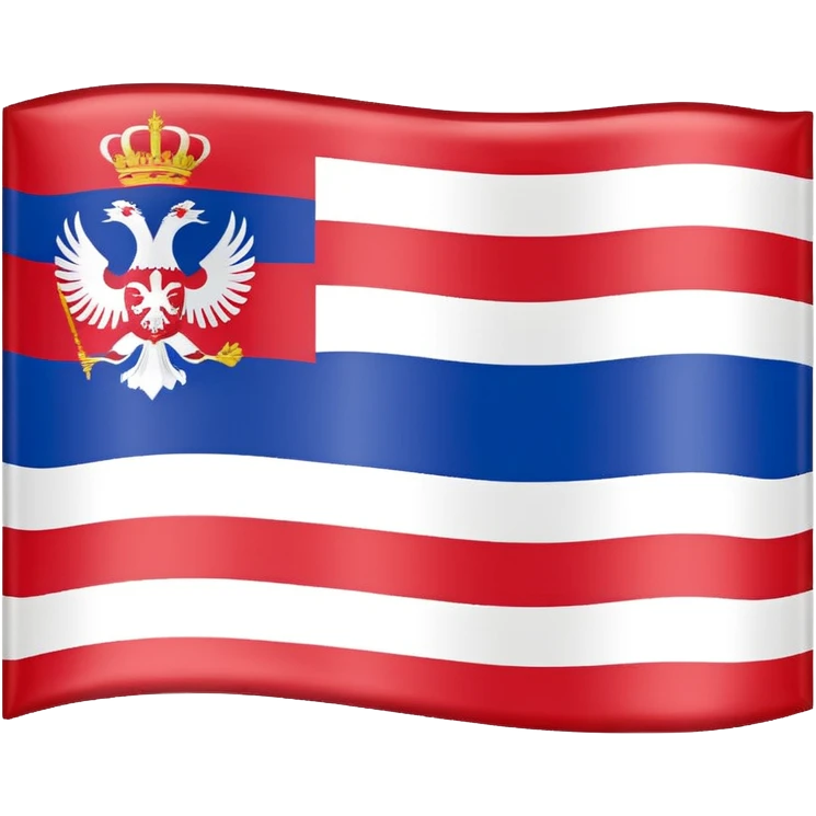 Flag od republika srbska  emoji