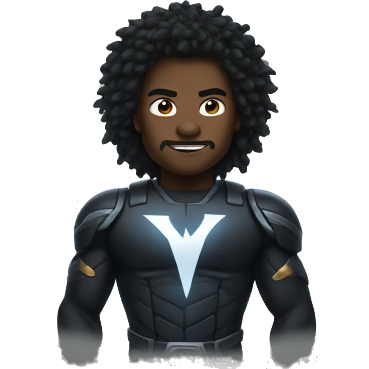 black thunder emoji
