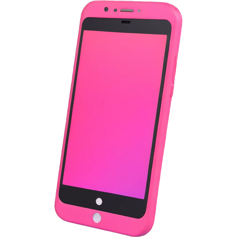 pink gothic smartphone emoji