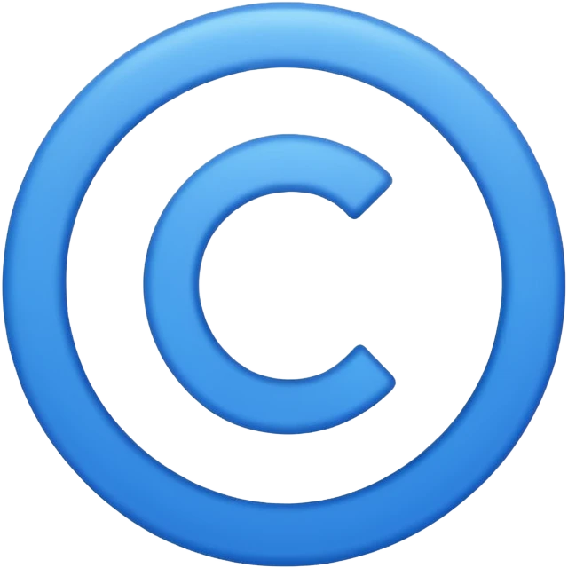 Una raya como ✔️ así pero azul y un círculo  emoji