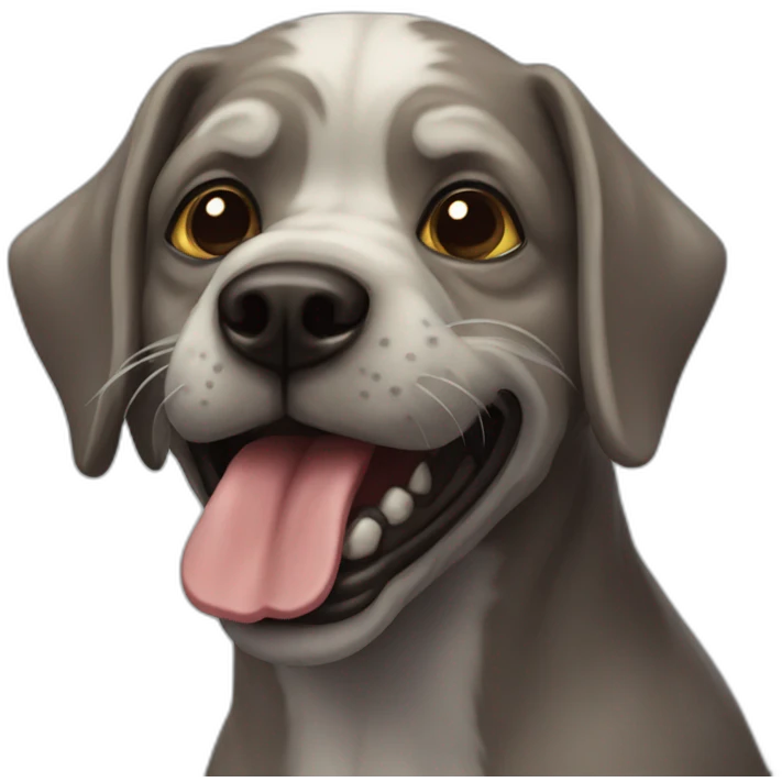 Dog-run-zombie emoji