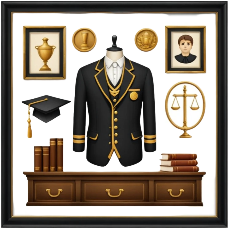Vintage academia Roman Greek antique academy university old-school aesthetic supplies uniform furniture decorations emoji
