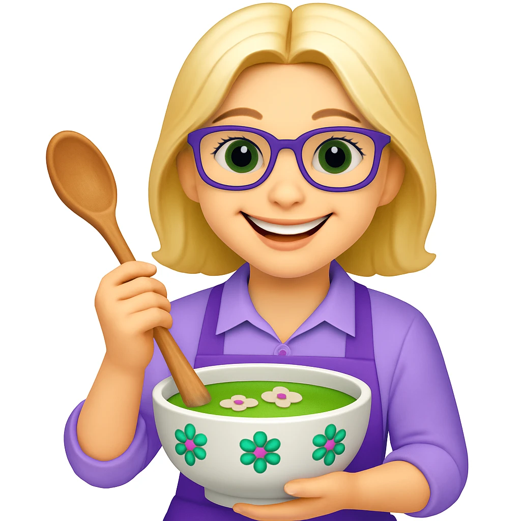 Make her smiling, keep all other features the same in emoji style emoji