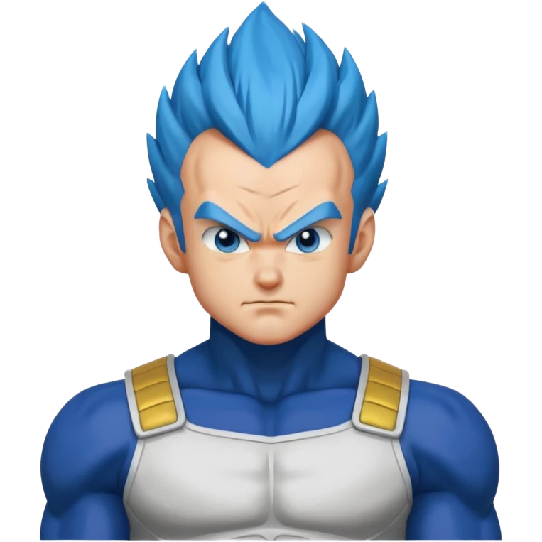Vegeta blue emoji