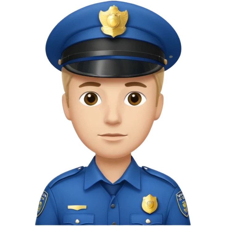 give the policeman british police uniform emoji
