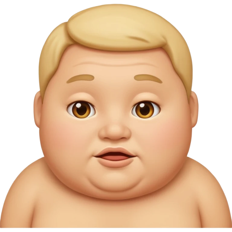 chubby character  emoji