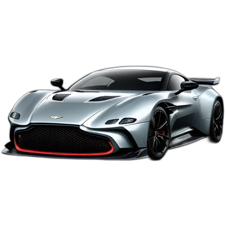 tuned Aston martin vulcan emoji