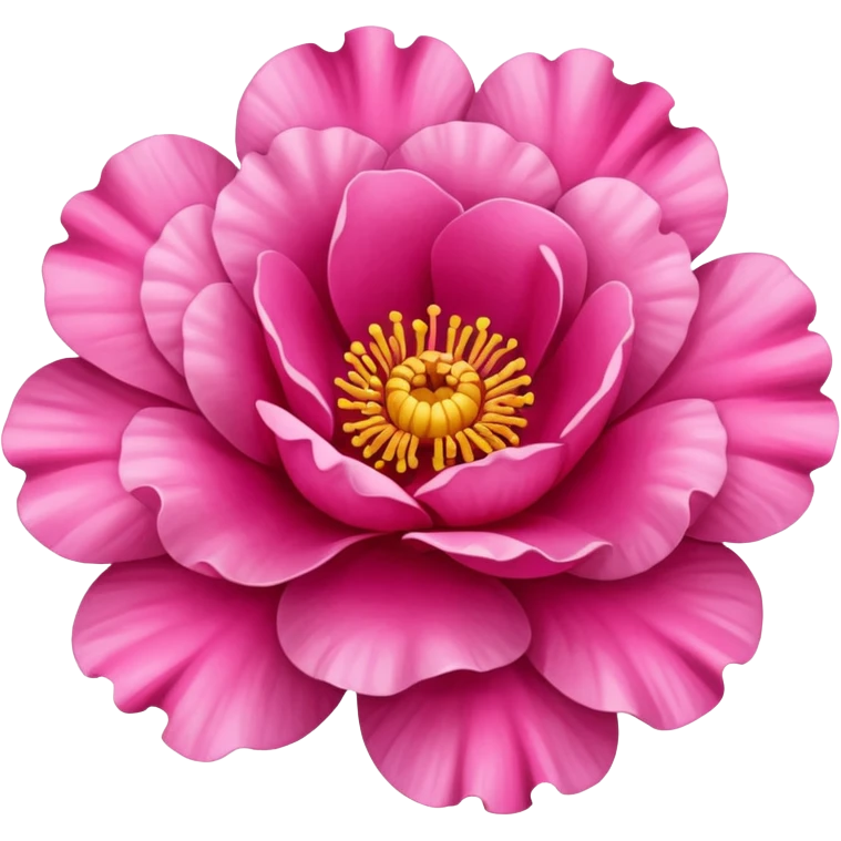 pink chinese rose emoji
