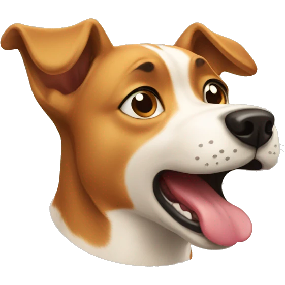 dogs barking emoji