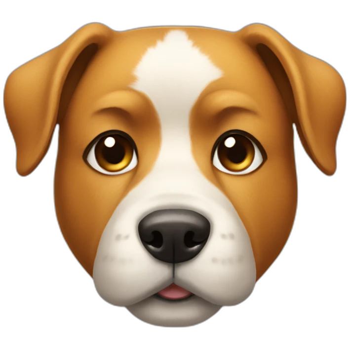 dog with a mustache emoji