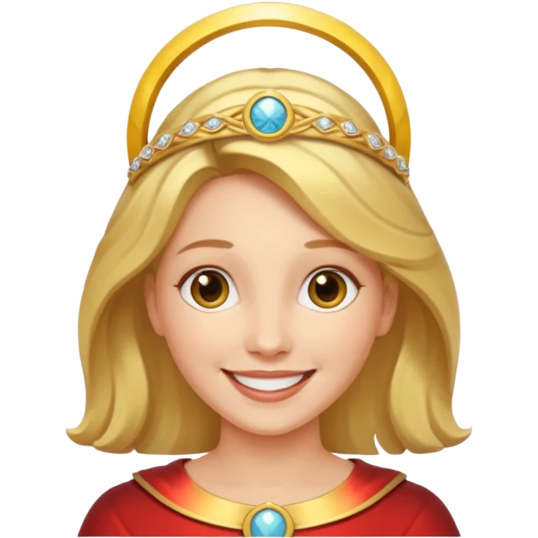 Rhonda McGibbon with halo emoji