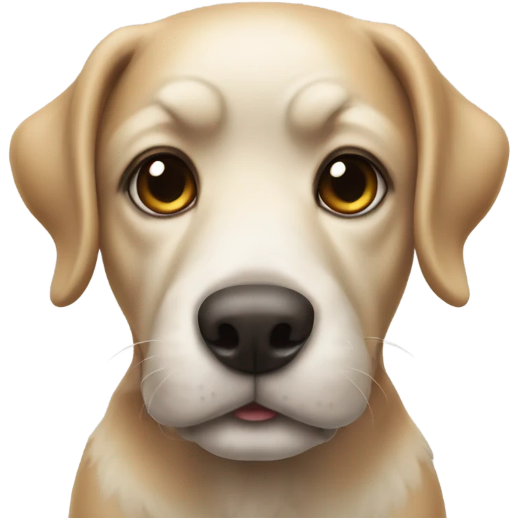 Dog wi emoji