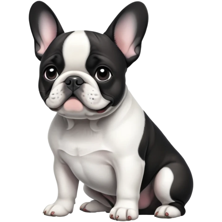 French bulldog emoji