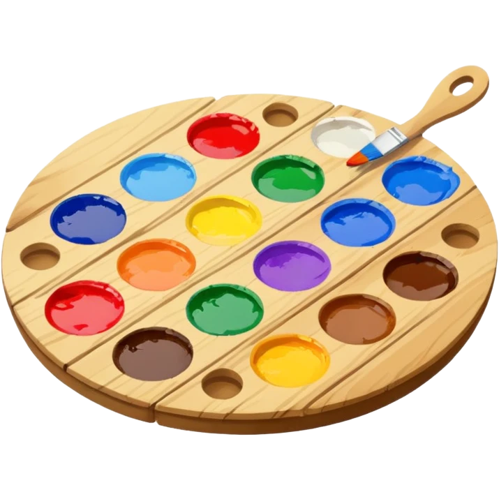 paint palette  emoji