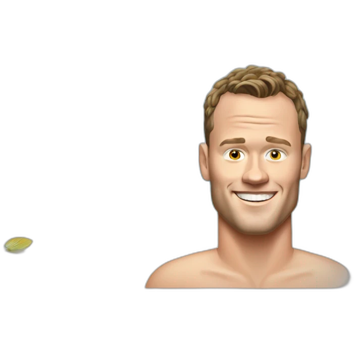 Jonathan Toews as beach bum emoji