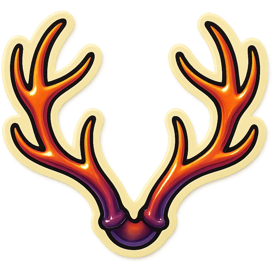 Pair of antlers emoji