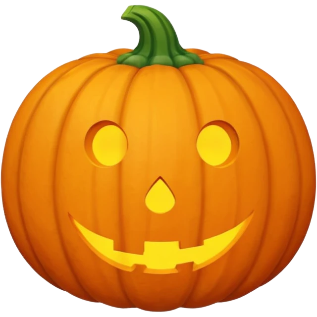 Pumpkin ball emoji
