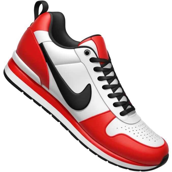 3D Apple-style emoji of a sneaker on a foot pressing down, with a footprint under it.






 emoji