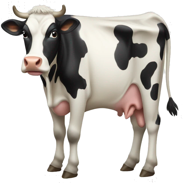 cow with udder emoji