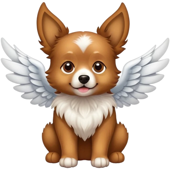 Dog with wings emoji