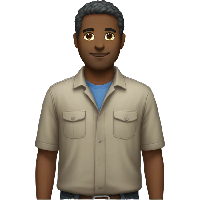 Full body casual team manager  emoji