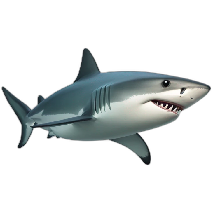 Requin pas content emoji