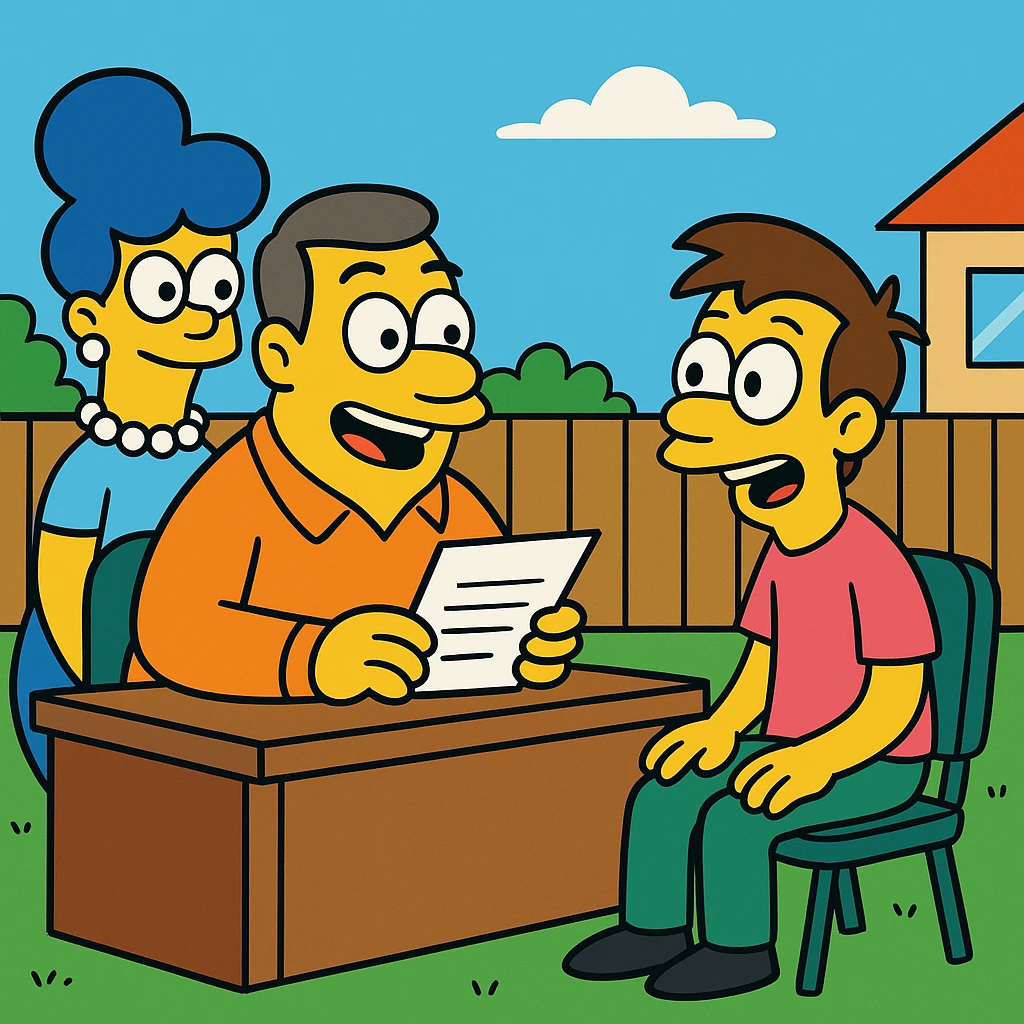 The company held interviews with prospective employees. emoji