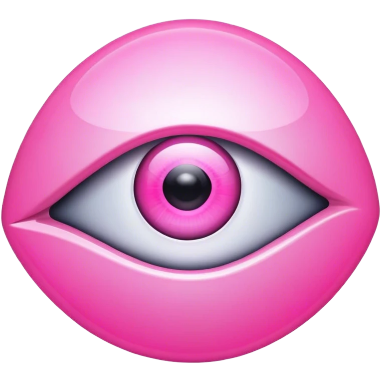 pink skynet eye emoji