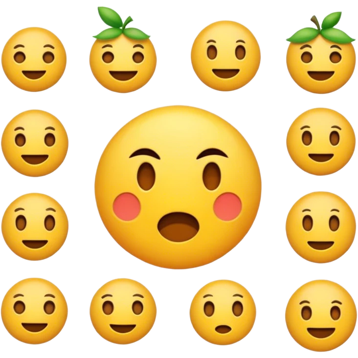 ПОЛНЫЙ НАБОР ЭМОДЗИ ТЕМНО-ЗЕЛЕНОГО ЦВЕТА emoji