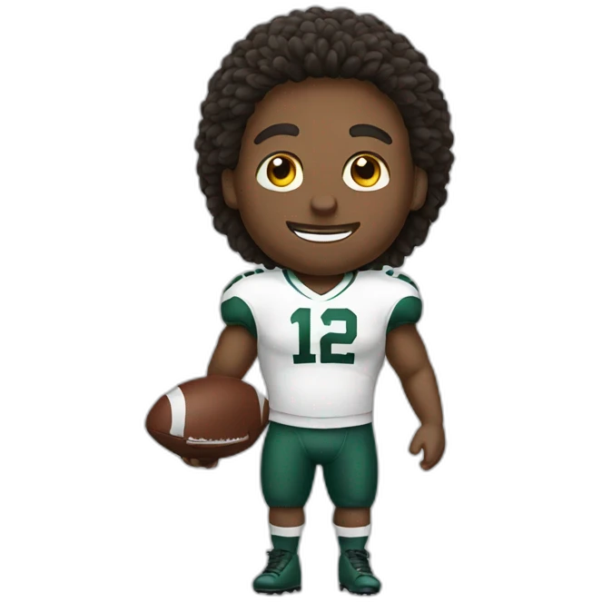 playing football  emoji