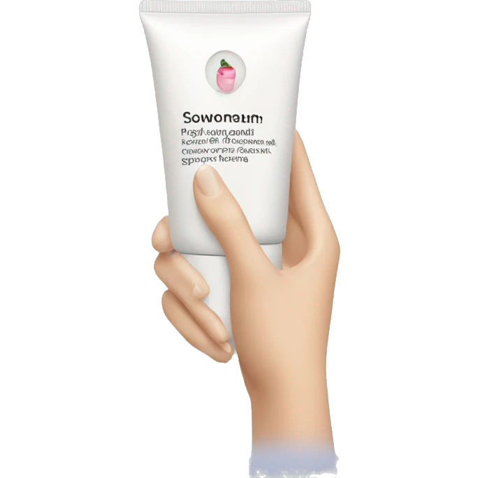 hand cream emoji