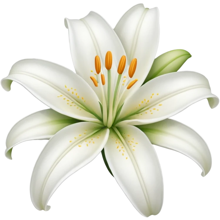 Lily flower emoji