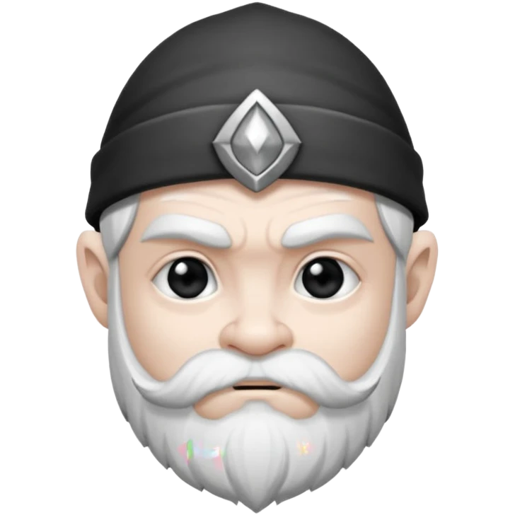 Enano dnd estilo (dibujo antiguo blanco y negro) (ESTILO DARK ANIME Y QUE SE NOTE QUE ES UN ENANO) emoji