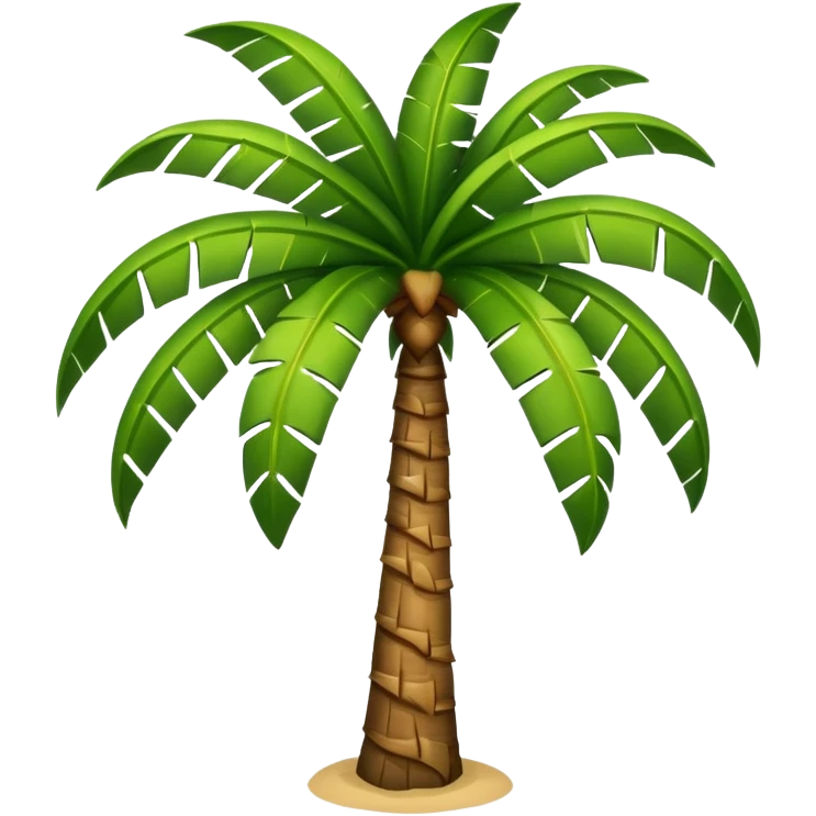 Iphone palm tree emoji  emoji