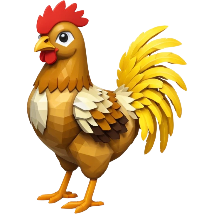 minecraft chicken blocklike emoji
