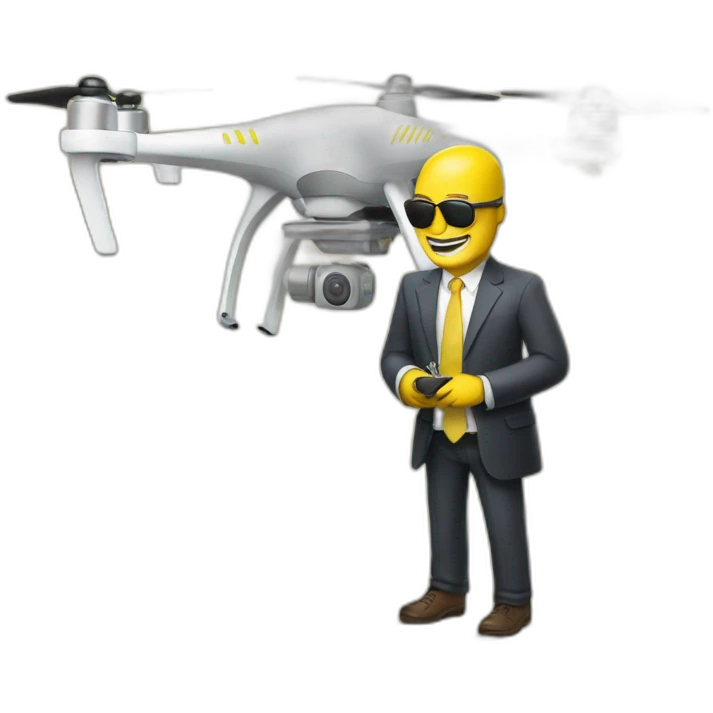 mr banana repairs a drone emoji