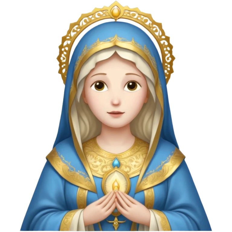 Catholic Virgin Mary Icon emoji