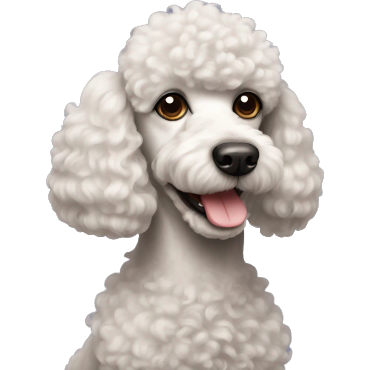 poodle dog emoji