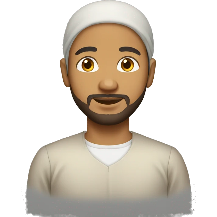 light skin Muslim man emoji
